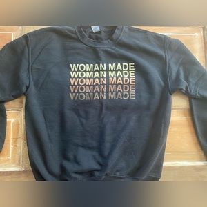 Medium Black WOMAN MADE sweatshirt!